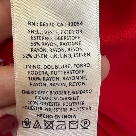 Anthropologie Akemi+Kin Lila Embroidered Dress - Picture 14 of 14